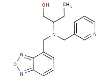 2-[(2,1,3-benzoxadiazol-4-ylmethyl)(pyridin-3-ylmethyl)amino]butan-1-ol