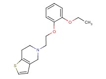 5-[2-(2-ethoxyphenoxy)ethyl]-4,5,6,7-tetrahydrothieno[3,2-c]pyridine