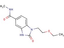 1-(2-ethoxyethyl)-N-methyl-2-oxo-2,3-dihydro-1H-benzimidazole-5-carboxamide