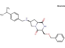 (3S,7S,8aS)-3-[(benzyloxy)methyl]-7-[(4-isopropylbenzyl)amino]hexahydropyrrolo[1,2-a]pyrazine-1,4-dione