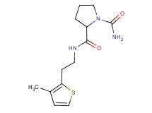 N~2~-[2-(3-methyl-2-thienyl)ethyl]-1,2-pyrrolidinedicarboxamide
