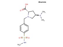(4R)-4-(dimethylamino)-1-{4-[(methylamino)sulfonyl]benzyl}-L-proline