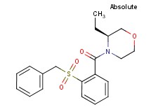 (3S)-4-[2-(benzylsulfonyl)benzoyl]-3-ethylmorpholine