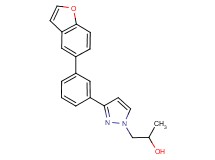 1-{3-[3-(1-benzofuran-5-yl)phenyl]-1H-pyrazol-1-yl}-2-propanol