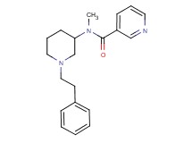 N-methyl-N-[1-(2-phenylethyl)-3-piperidinyl]nicotinamide
