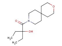 3-(3-oxa-9-azaspiro[5.5]undec-9-ylcarbonyl)pentan-3-ol