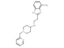 N-[2-(4-methyl-1H-benzimidazol-2-yl)ethyl]-1-(pyridin-2-ylmethyl)piperidin-4-amine