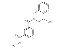 methyl 3-{[propyl(pyridin-3-ylmethyl)amino]carbonyl}benzoate