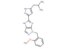 5-(5-isobutyl-1H-pyrazol-3-yl)-1-(2-methoxybenzyl)-1,4-dihydroimidazo[4,5-c]pyrazole