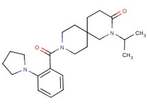 2-isopropyl-9-(2-pyrrolidin-1-ylbenzoyl)-2,9-diazaspiro[5.5]undecan-3-one