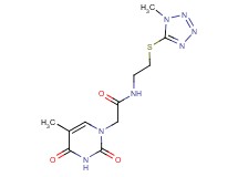 2-(5-methyl-2,4-dioxo-3,4-dihydropyrimidin-1(2H)-yl)-N-{2-[(1-methyl-1H-tetrazol-5-yl)thio]ethyl}acetamide
