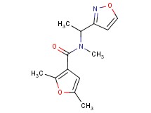 N-(1-isoxazol-3-ylethyl)-N,2,5-trimethyl-3-furamide