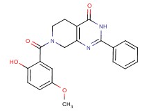 7-(2-hydroxy-5-methoxybenzoyl)-2-phenyl-5,6,7,8-tetrahydropyrido[3,4-d]pyrimidin-4(3H)-one