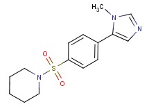 1-{[4-(1-methyl-1H-imidazol-5-yl)phenyl]sulfonyl}piperidine