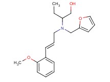 2-{(2-furylmethyl)[(2E)-3-(2-methoxyphenyl)prop-2-en-1-yl]amino}butan-1-ol