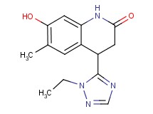 4-(1-ethyl-1H-1,2,4-triazol-5-yl)-7-hydroxy-6-methyl-3,4-dihydroquinolin-2(1H)-one