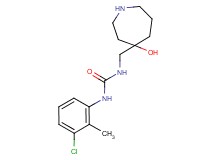 N-(3-chloro-2-methylphenyl)-N'-[(4-hydroxy-4-azepanyl)methyl]urea hydrochloride