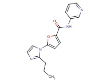 5-(2-propyl-1H-imidazol-1-yl)-N-pyridin-3-yl-2-furamide