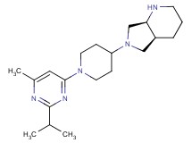 rel-(4aS,7aS)-6-[1-(2-isopropyl-6-methyl-4-pyrimidinyl)-4-piperidinyl]octahydro-1H-pyrrolo[3,4-b]pyridine dihydrochloride