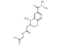 3-{2-[(2-amino-2-oxoethyl)amino]-2-oxoethyl}-N,N,4-trimethyl-3,4-dihydro-2H-1,4-benzoxazine-6-carboxamide