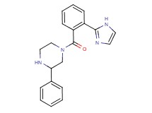 1-[2-(1H-imidazol-2-yl)benzoyl]-3-phenylpiperazine