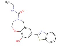 7-(1,3-benzothiazol-2-yl)-N-ethyl-9-hydroxy-2,3-dihydro-1,4-benzoxazepine-4(5H)-carboxamide