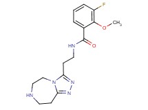 3-fluoro-2-methoxy-N-[2-(6,7,8,9-tetrahydro-5H-[1,2,4]triazolo[4,3-d][1,4]diazepin-3-yl)ethyl]benzamide