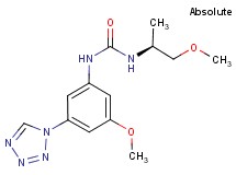 N-[(1S)-2-methoxy-1-methylethyl]-N'-[3-methoxy-5-(1H-tetrazol-1-yl)phenyl]urea
