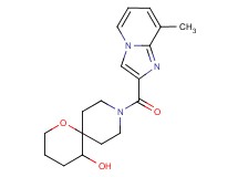 9-[(8-methylimidazo[1,2-a]pyridin-2-yl)carbonyl]-1-oxa-9-azaspiro[5.5]undecan-5-ol