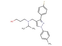 3-[{[3-(4-fluorophenyl)-1-(4-methylphenyl)-1H-pyrazol-4-yl]methyl}(isopropyl)amino]-1-propanol