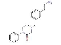 4-[3-(2-aminoethyl)benzyl]-1-phenyl-2-piperazinone