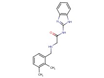 N-1H-benzimidazol-2-yl-2-[(2,3-dimethylbenzyl)amino]acetamide
