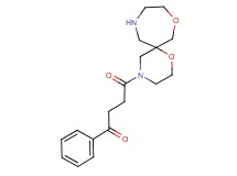 4-(1,8-dioxa-4,11-diazaspiro[5.6]dodec-4-yl)-4-oxo-1-phenylbutan-1-one
