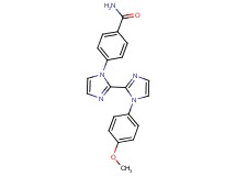 4-[1'-(4-methoxyphenyl)-1H,1'H-2,2'-biimidazol-1-yl]benzamide