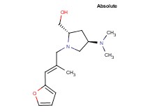 {(2S,4R)-4-(dimethylamino)-1-[(2E)-3-(2-furyl)-2-methylprop-2-en-1-yl]pyrrolidin-2-yl}methanol