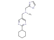 1-(2-cyclohexylpyrimidin-5-yl)-N-(1H-imidazol-2-ylmethyl)-N-methylmethanamine