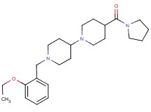 1'-(2-ethoxybenzyl)-4-(1-pyrrolidinylcarbonyl)-1,4'-bipiperidine
