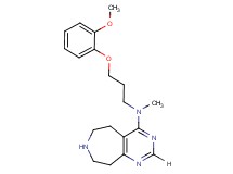 N-[3-(2-methoxyphenoxy)propyl]-N-methyl-6,7,8,9-tetrahydro-5H-pyrimido[4,5-d]azepin-4-amine dihydrochloride
