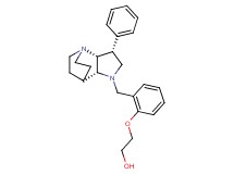 2-(2-{[(3R*,3aR*,7aR*)-3-phenylhexahydro-4,7-ethanopyrrolo[3,2-b]pyridin-1(2H)-yl]methyl}phenoxy)ethanol