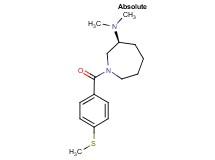 (3S)-N,N-dimethyl-1-[4-(methylthio)benzoyl]azepan-3-amine