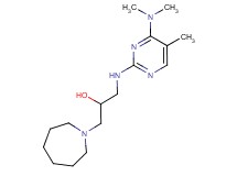 1-azepan-1-yl-3-{[4-(dimethylamino)-5-methylpyrimidin-2-yl]amino}propan-2-ol