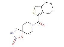 8-(4,5,6,7-tetrahydro-2-benzothien-1-ylcarbonyl)-1-oxa-3,8-diazaspiro[4.5]decan-2-one