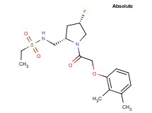 N-({(2S,4S)-1-[(2,3-dimethylphenoxy)acetyl]-4-fluoropyrrolidin-2-yl}methyl)ethanesulfonamide