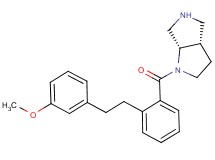 rel-(3aS,6aS)-1-{2-[2-(3-methoxyphenyl)ethyl]benzoyl}octahydropyrrolo[3,4-b]pyrrole hydrochloride
