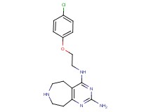 N~4~-[2-(4-chlorophenoxy)ethyl]-6,7,8,9-tetrahydro-5H-pyrimido[4,5-d]azepine-2,4-diamine