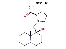 (2R)-1-{[(1R,9aR)-1-hydroxyoctahydro-2H-quinolizin-1-yl]methyl}pyrrolidine-2-carboxamide