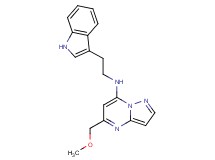 N-[2-(1H-indol-3-yl)ethyl]-5-(methoxymethyl)pyrazolo[1,5-a]pyrimidin-7-amine