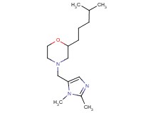 4-[(1,2-dimethyl-1H-imidazol-5-yl)methyl]-2-(4-methylpentyl)morpholine
