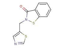2-(1,3-thiazol-5-ylmethyl)-1,2-benzisothiazol-3(2H)-one