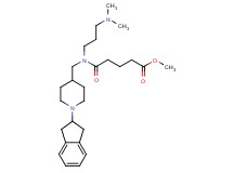 methyl 5-{{[1-(2,3-dihydro-1H-inden-2-yl)-4-piperidinyl]methyl}[3-(dimethylamino)propyl]amino}-5-oxopentanoate